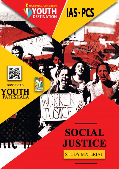 Social Justice book for Upsc in english By Youth destination IAS